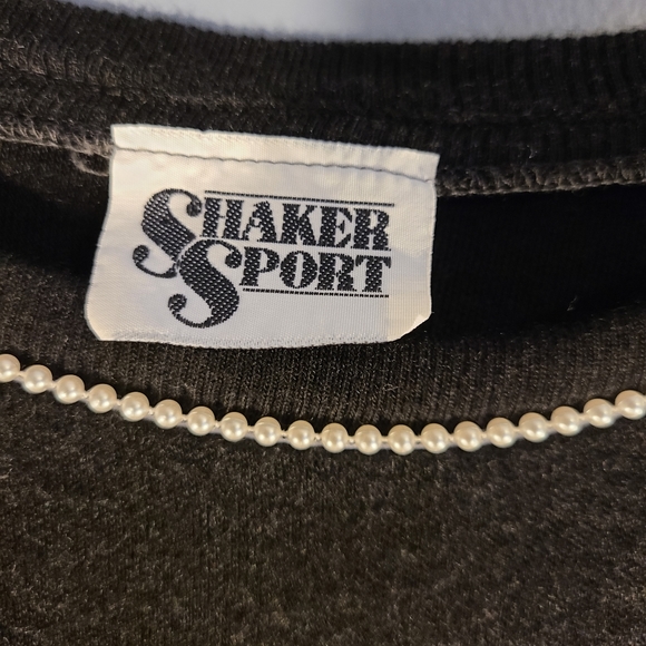 Shaker Sport vintage sweater with faux pearls - Picture 3 of 4